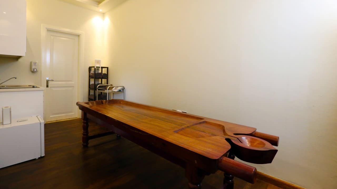 Healers Clinic Treatment Room - Comfortable healing spaces combining spa-like comfort with clinical excellence for Ayurveda and integrative therapies