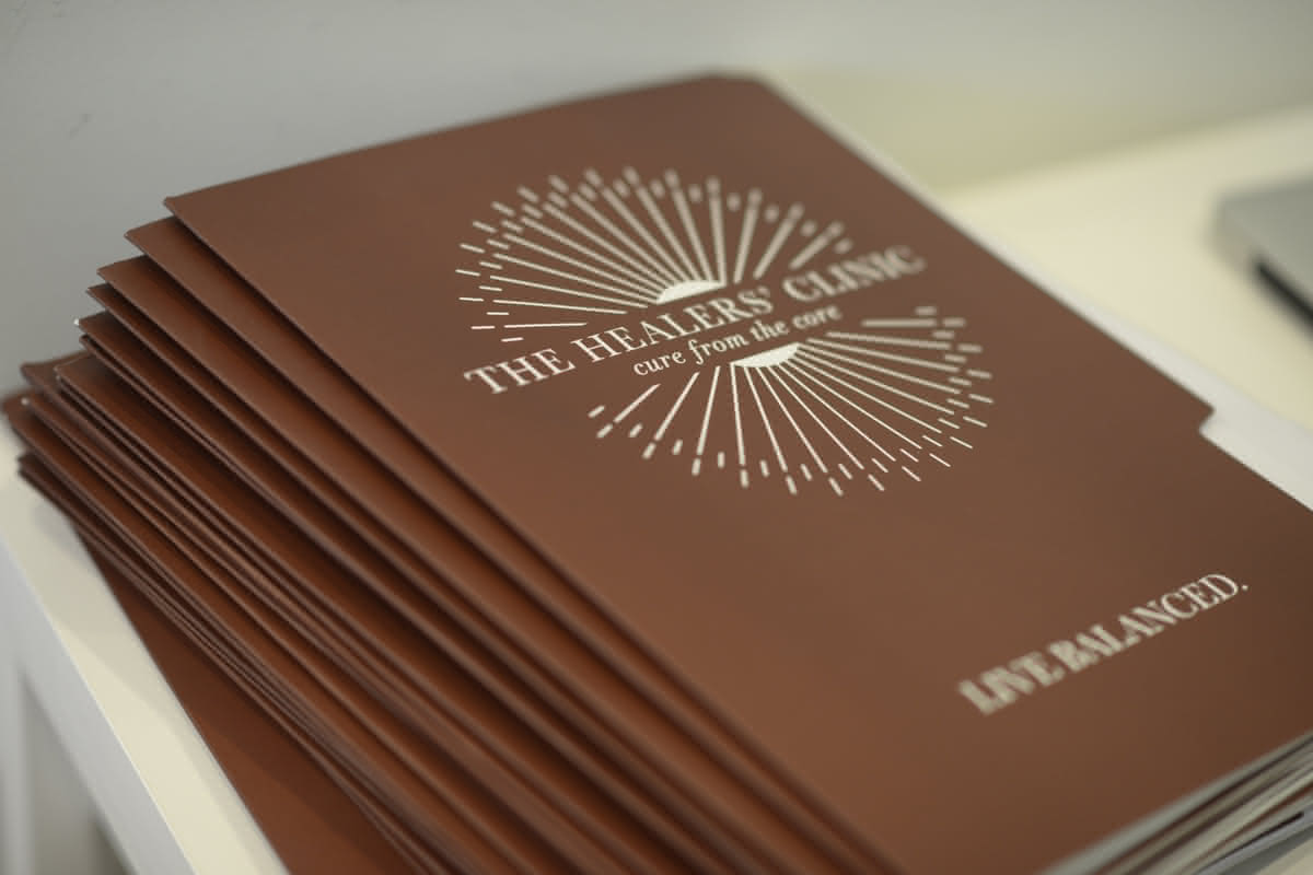 Traditional Ayurvedic pulse diagnosis and constitutional analysis - Professional practitioner performing Nadi Pariksha assessment at Healers Clinic Dubai